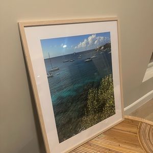 *One of a kind* Framed 20x24 USVI St Thomas